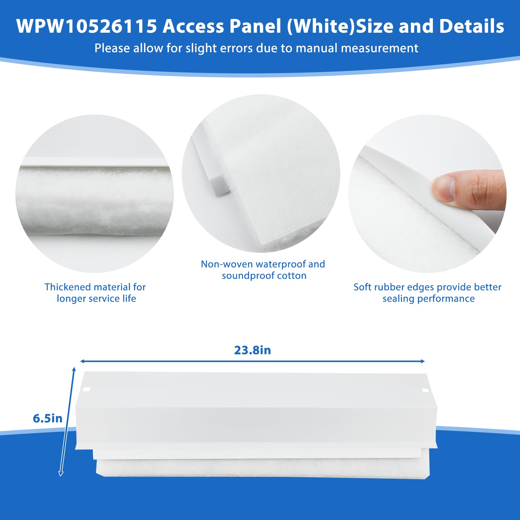 Amazon.com: WPW10526115 Dishwasher Access Panel Compatible with